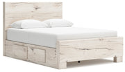 Lawroy - Panel Bed With Storage - JaxCo Furniture