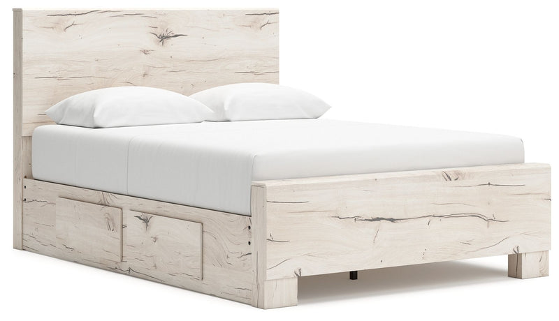 Lawroy - Panel Bed With Storage - JaxCo Furniture