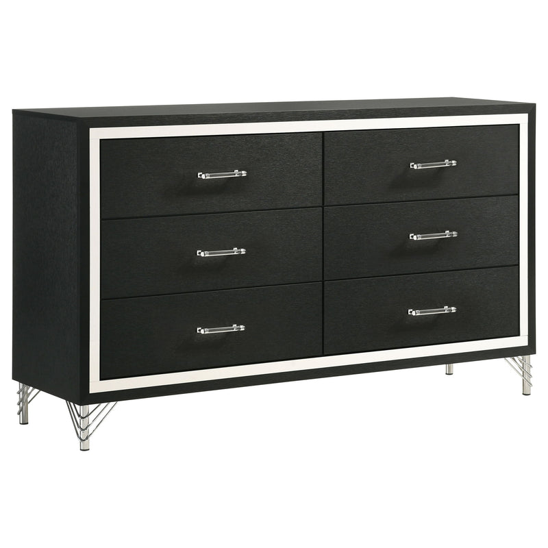 Lucia - 6-Drawer Dresser - JaxCo Furniture