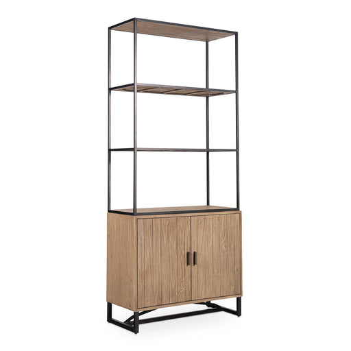 Sierra - Bookshelf - Light Brown - JaxCo Furniture