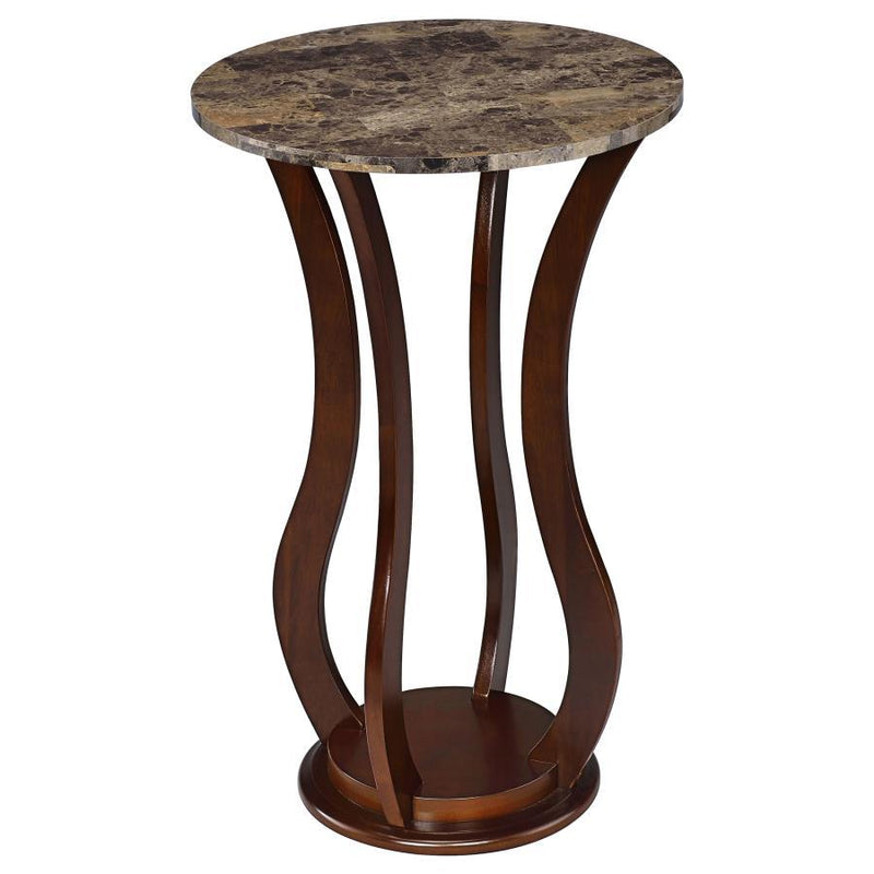 Elton - Round Top Accent Side Table - JaxCo Furniture