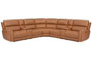 Hancock - Zero Gravity Power Reclining Sectional With Power Adjustable Headrests - JaxCo Furniture
