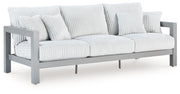 Hurley Park - Gray - Sofa With Cushion - JaxCo Furniture