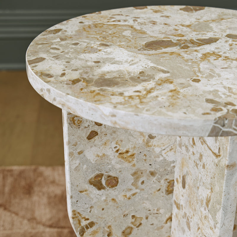 Treygan - Beige - Accent Table - JaxCo Furniture