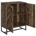 Carolyn - 2 Door Engineered Accent Wood Cabinet - Rustic Oak - JaxCo Furniture