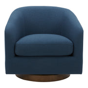 Oscy - Swivel Chair - Dark Atlantic - JaxCo Furniture