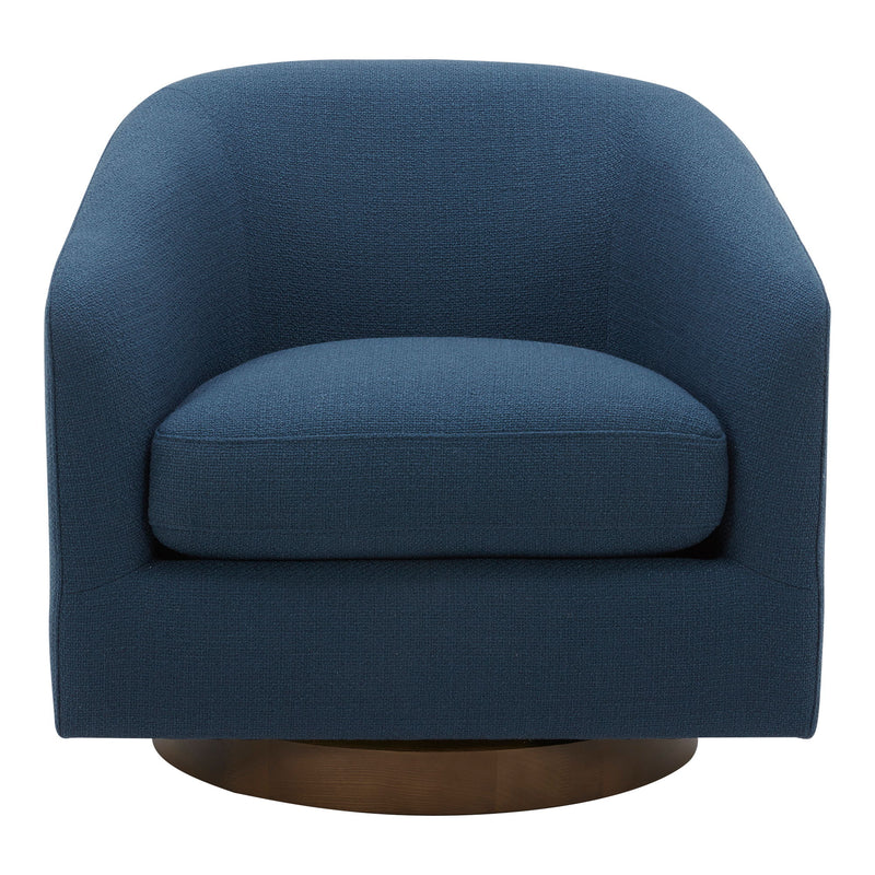 Oscy - Swivel Chair - Dark Atlantic - JaxCo Furniture