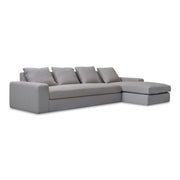 Thomas - Right Sectional - Gray - JaxCo Furniture