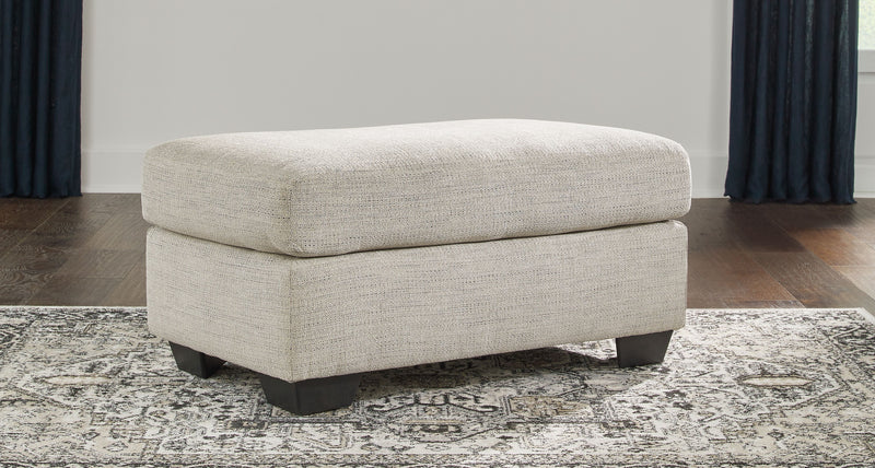 Vayda - Pebble - Ottoman - JaxCo Furniture