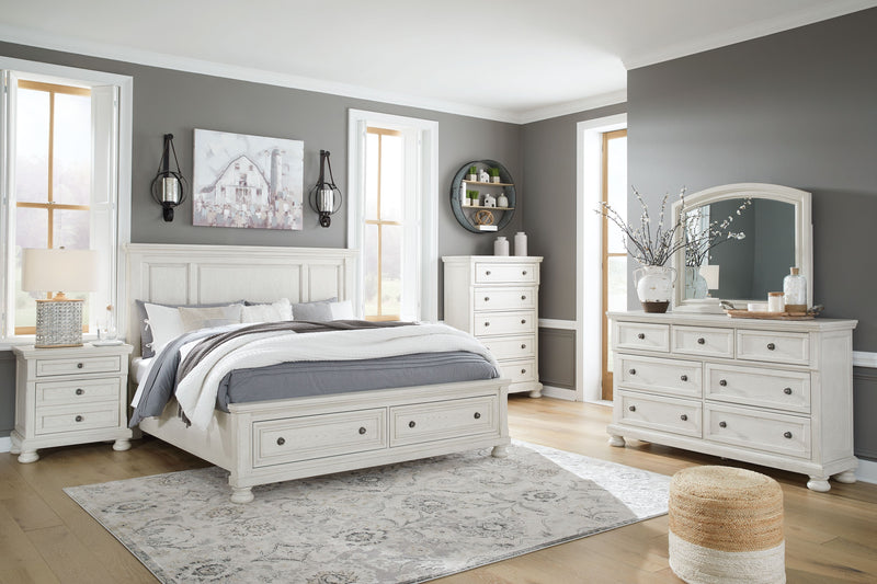 Robbinsdale - Panel Storage Bedroom Set - JaxCo Furniture