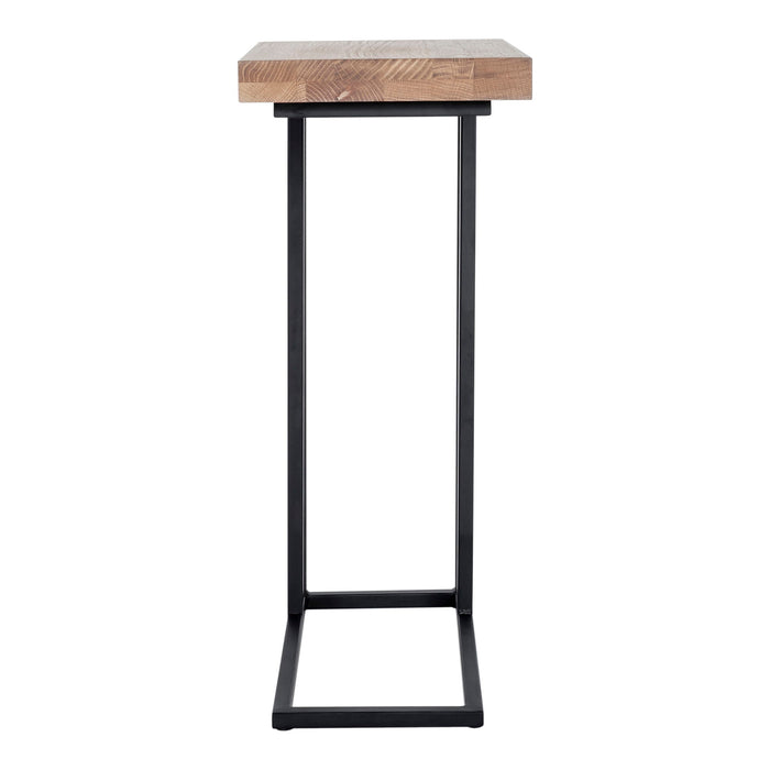 Mila - C Shape Side Table - Natural - JaxCo Furniture