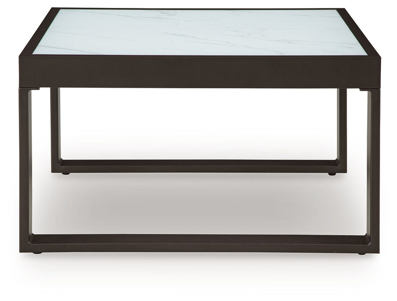 Beachloft - Black / Gray - Square Cocktail Table - JaxCo Furniture