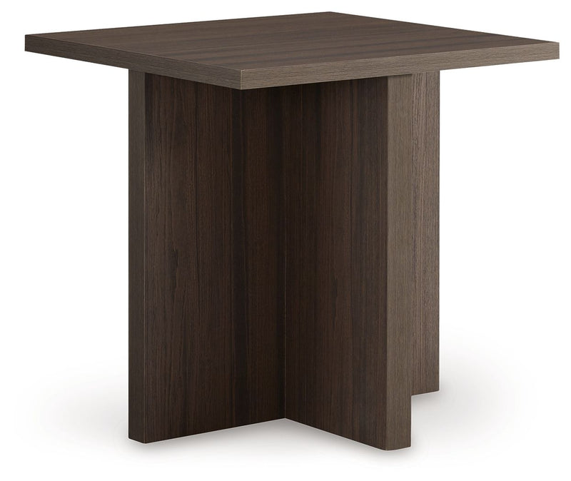 Zendex - Brown - Occasional Table Set (Set of 2) - JaxCo Furniture