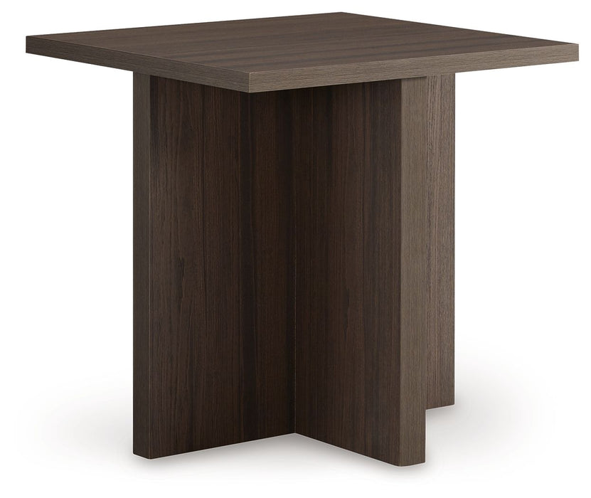 Zendex - Brown - Occasional Table Set (Set of 2)