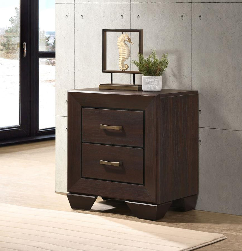 Kauffman - 2-Drawer Nightstand - JaxCo Furniture