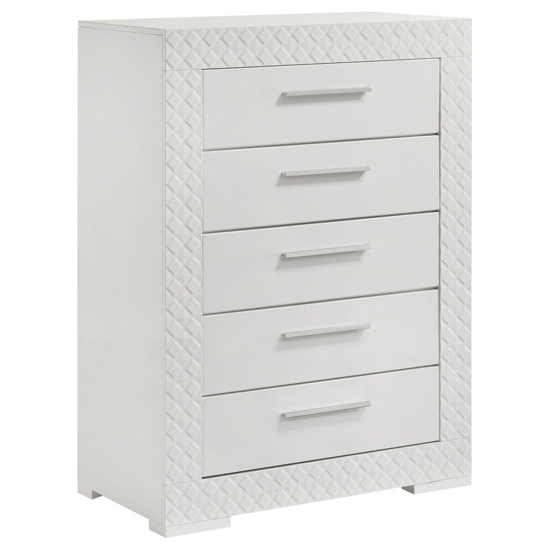 Ives - 5-Drawer Bedroom Chest - JaxCo Furniture