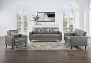 Ruth - Upholstered Track Arm Sofa Set - JaxCo Furniture