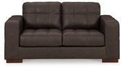 Luigi - Thunder - Loveseat - JaxCo Furniture
