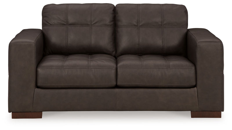 Luigi - Thunder - Loveseat - JaxCo Furniture