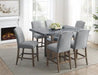 Grayson - 7 Piece Dining Set - Dark Gray - JaxCo Furniture