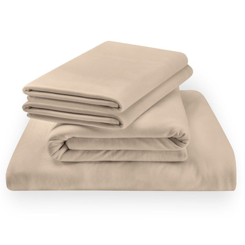 Linens - Tempur Rayon from Bamboo Sheet Set - Sandstone - JaxCo Furniture