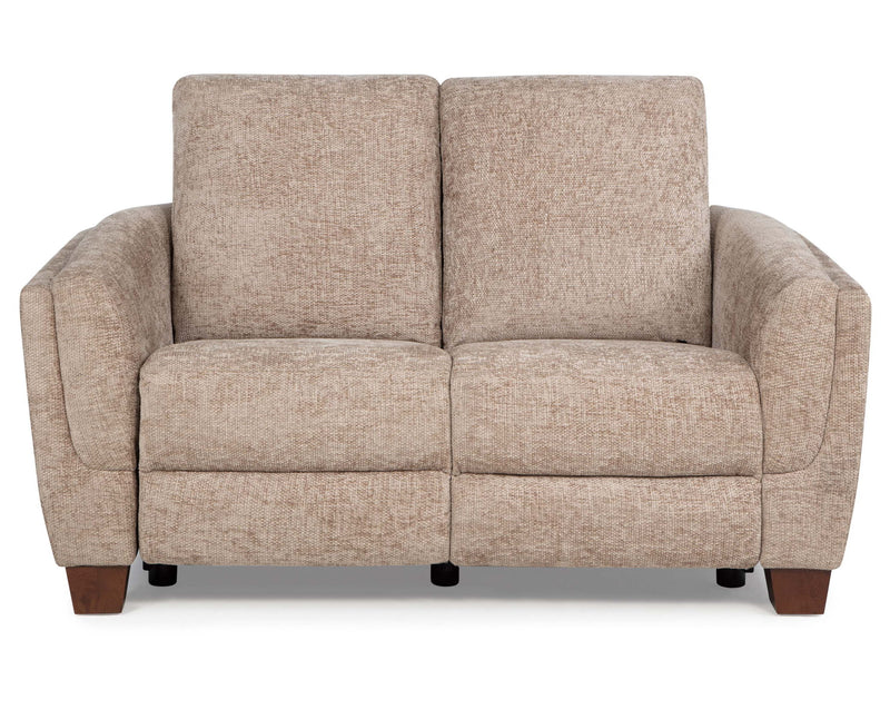 Morehead - Power Reclining Loveseat - Biscotti - JaxCo Furniture
