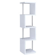 Baxter - 4-shelf Bookcase - JaxCo Furniture