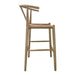 Ventana - Counter Stool - Natural - JaxCo Furniture