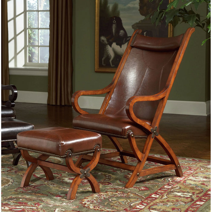 Hunter - Chair & Ottoman - JaxCo Furniture