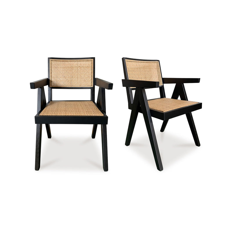 Takashi - Chair (Set of 2) - Black - JaxCo Furniture