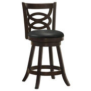 Calecita - Wood Swivel Counter Stool (Set of 2) - JaxCo Furniture