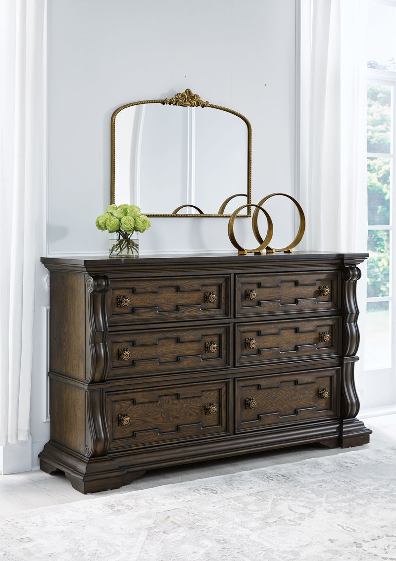 Maylee - Dark Brown - Dresser - JaxCo Furniture