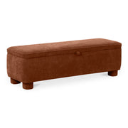 Ichigo - Storage Bench - Orange - JaxCo Furniture