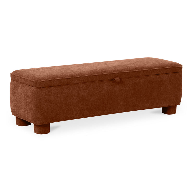 Ichigo - Storage Bench - Orange - JaxCo Furniture