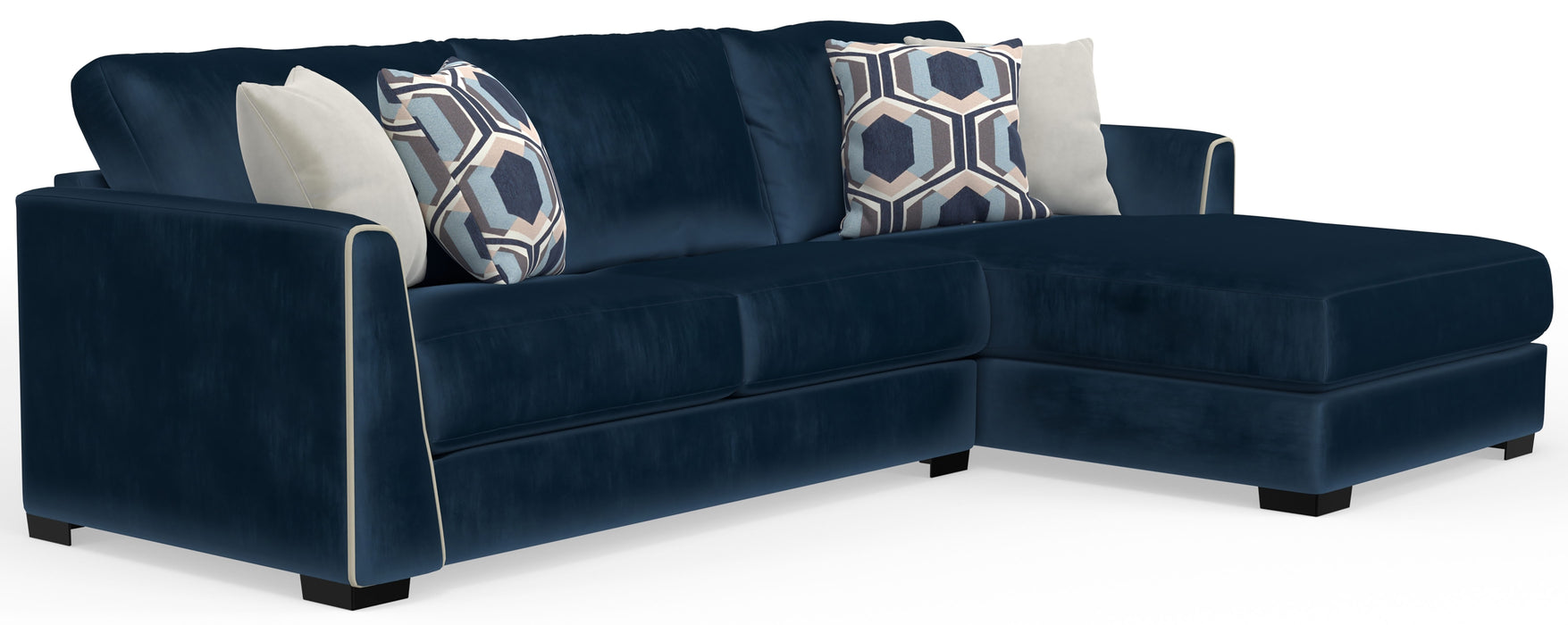 Jetson - Sectional And Included Accent Pillows - JaxCo Furniture