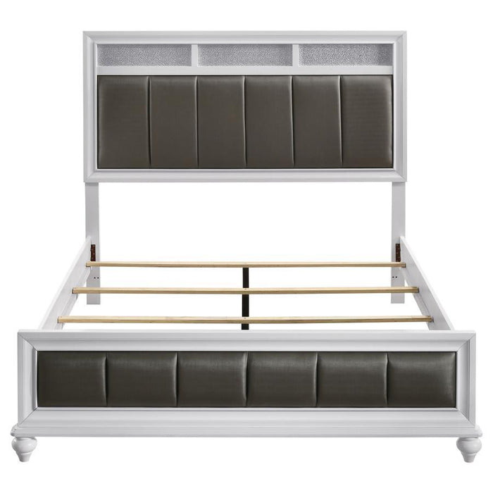 Barzini - Upholstered Panel Bed - JaxCo Furniture