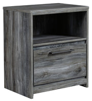 Baystorm - One Drawer Night Stand - JaxCo Furniture
