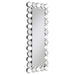 Aghes - Wall Mirror With Lighting - Silver - JaxCo Furniture