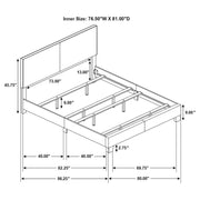 Dorian - Upholstered Panel Bed - JaxCo Furniture