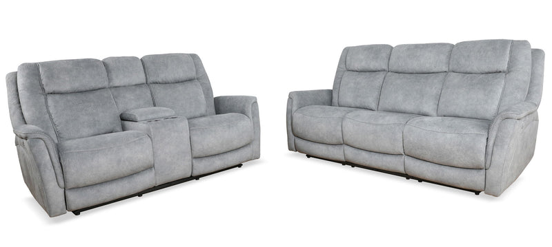 Linus - Power Reclining Sofa Set - JaxCo Furniture