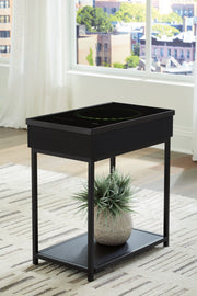 Gemmet - Black - Accent Table - JaxCo Furniture