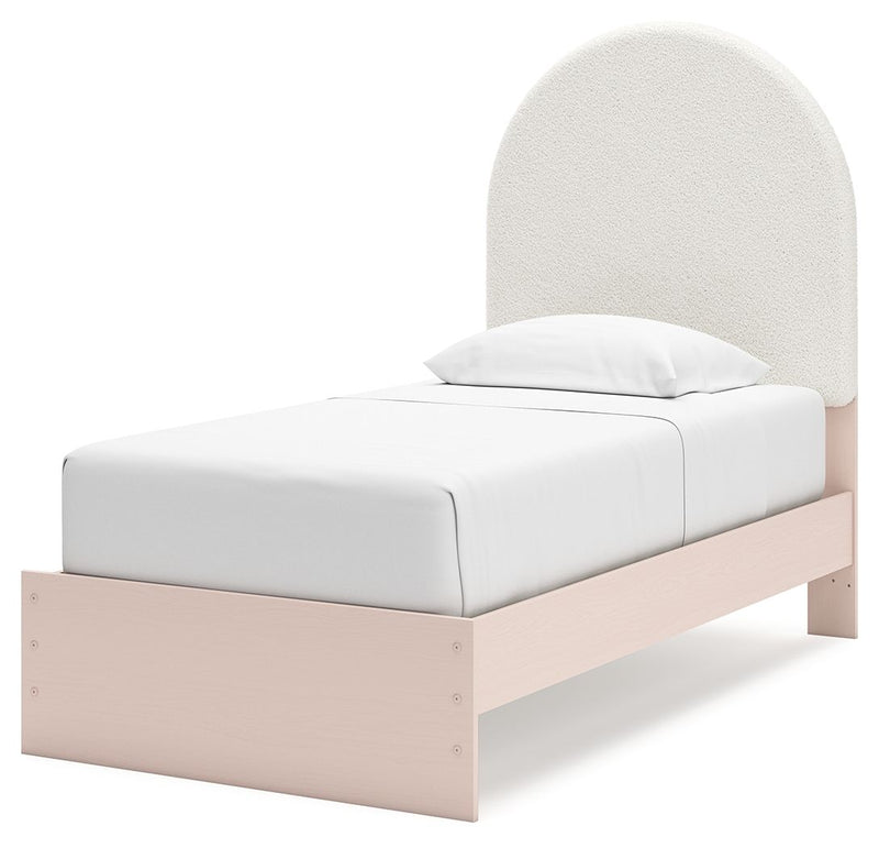 Wistenpine - Upholstered Panel Bed - JaxCo Furniture