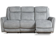Linus - Zero Gravity Power Reclining Sofa - Hudson Gray - JaxCo Furniture