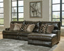 Como - 3 Piece Italian Leather Match Reclining Sofa - JaxCo Furniture