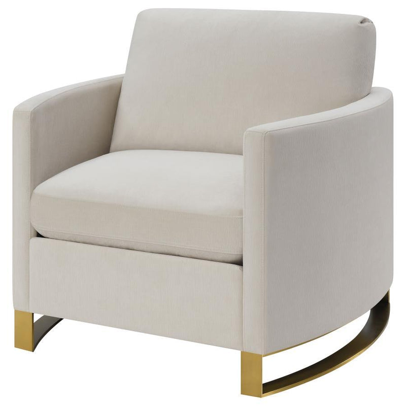 Corliss - Upholstered Arched Arm Accent Chair - JaxCo Furniture