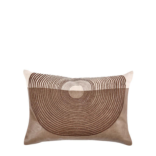 Modern Perspective - MP Granville Pillow - Sandstorm Taupe/Gold - JaxCo Furniture