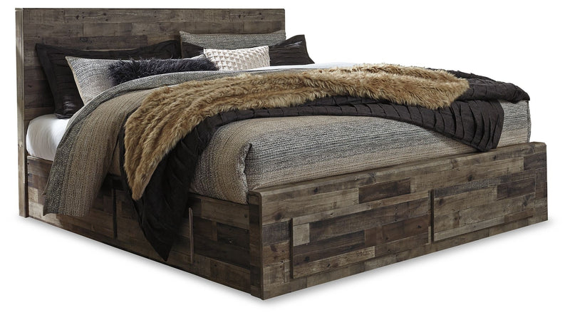Derekson - Panel Bed - JaxCo Furniture