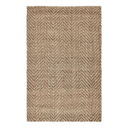 Jute Favorites - Herringbone Rug - JaxCo Furniture