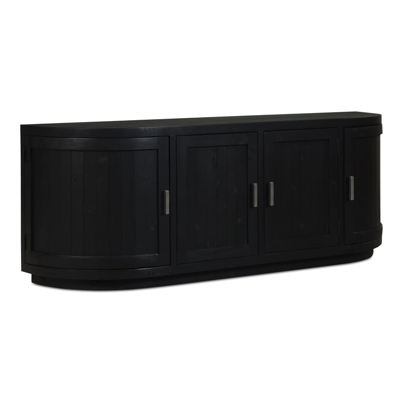 Nicola - Media Cabinet - Black - JaxCo Furniture