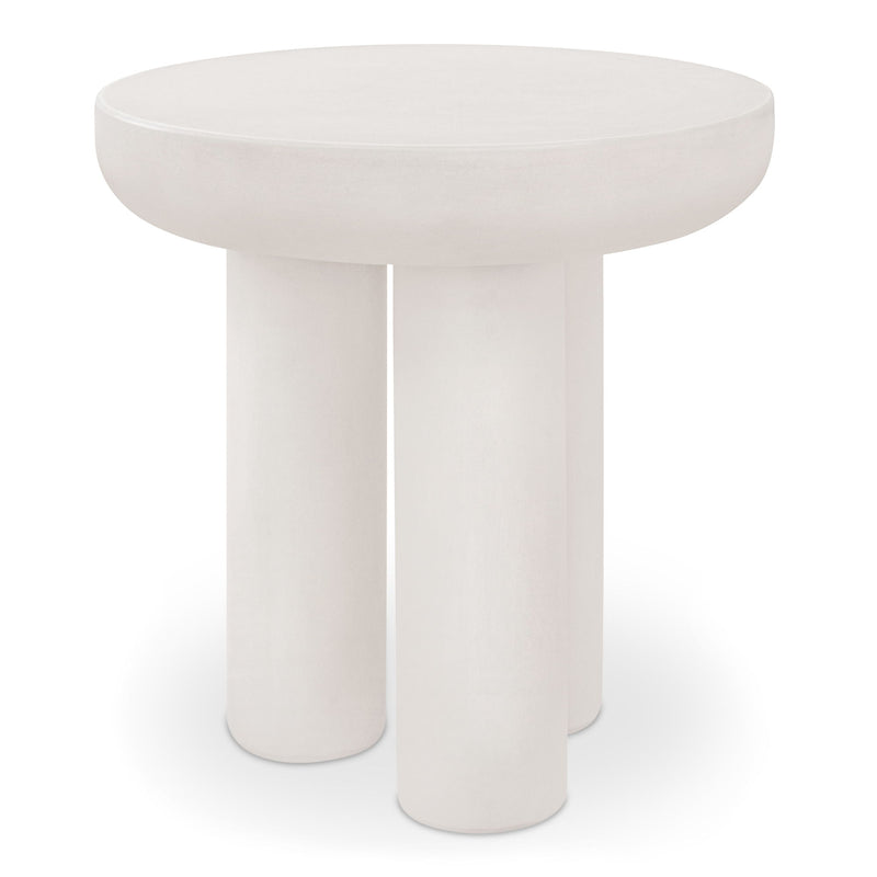 Rocca - Side Table - Cream - JaxCo Furniture